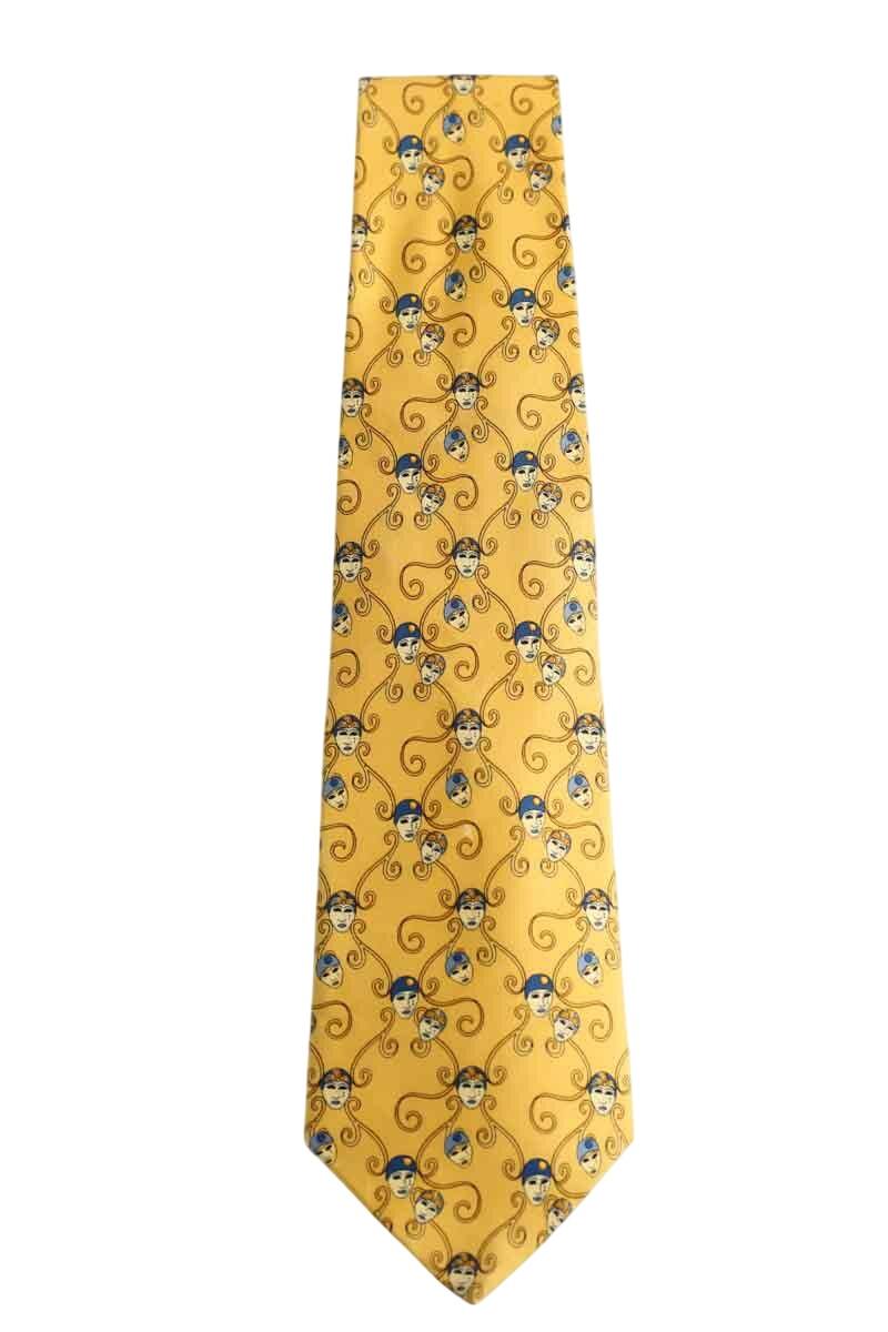 Cravate Lancel Jaune