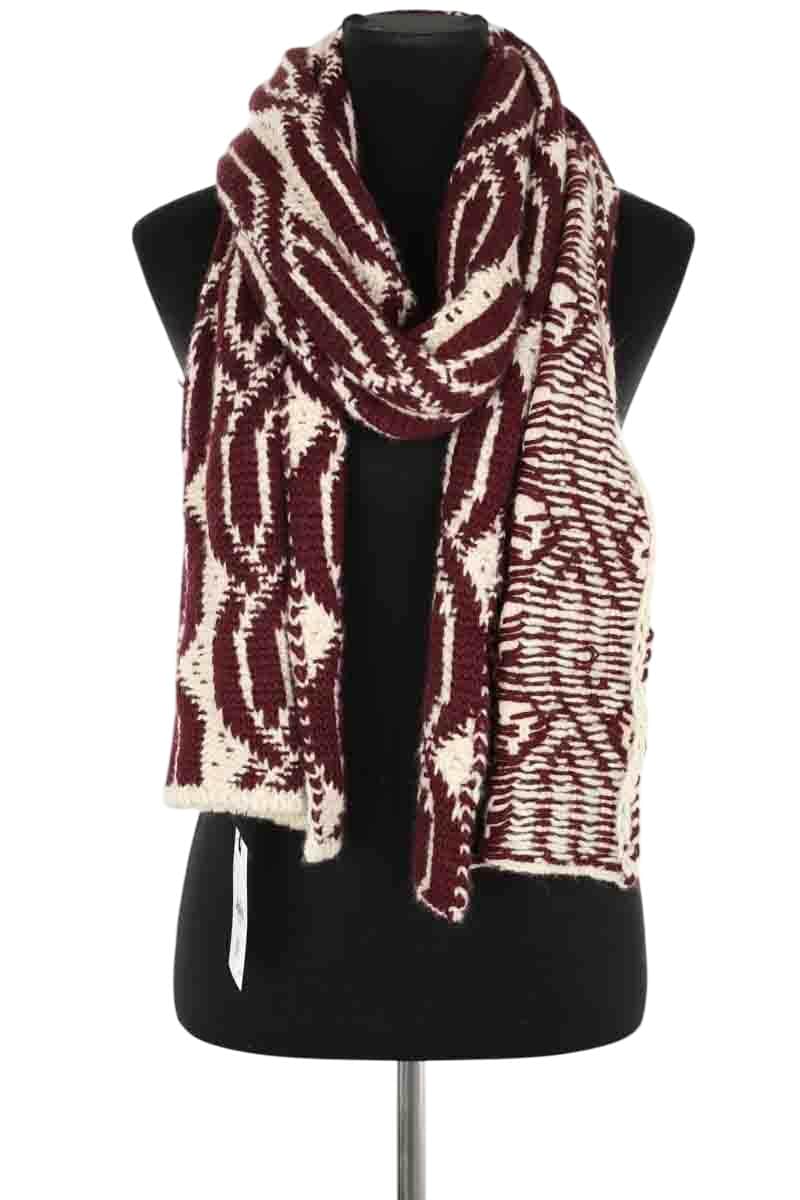 Écharpe Bash Bordeaux en Laine - Seconde Main