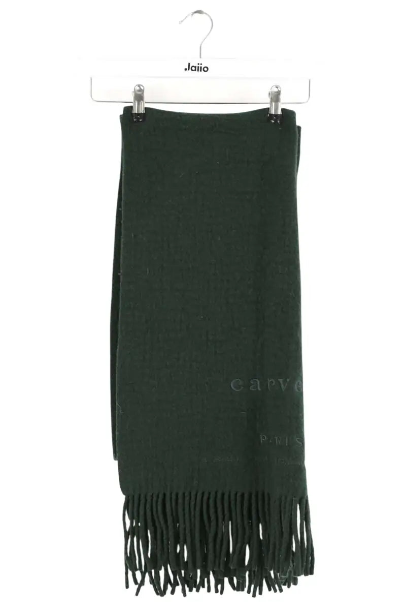 Écharpe Carven Vert en Laine - Seconde Main