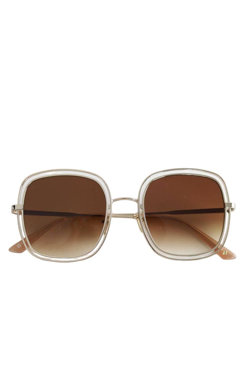 Lunettes de soleil marron