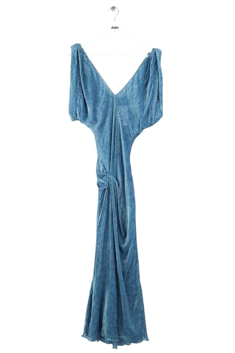 Robe John Galliano Bleu