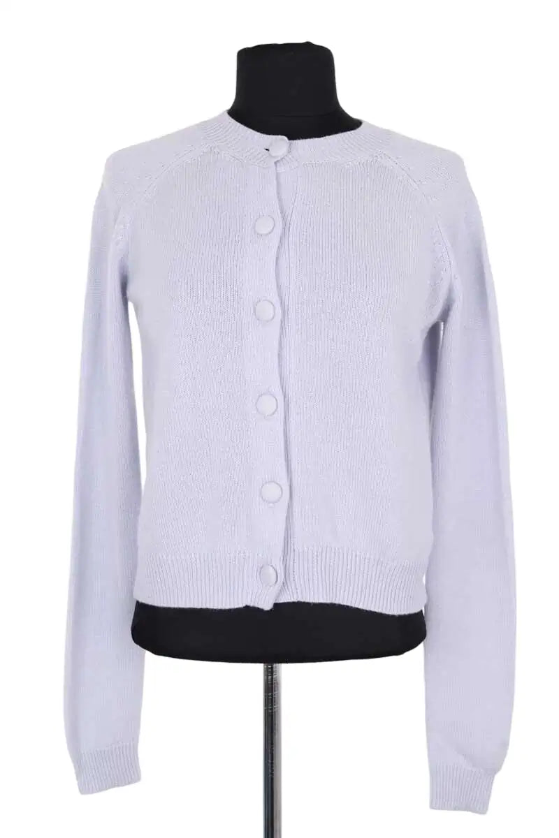 Cardigan Alexandra Golovanoff Bleu en Cachemire, taille S - Seconde Main