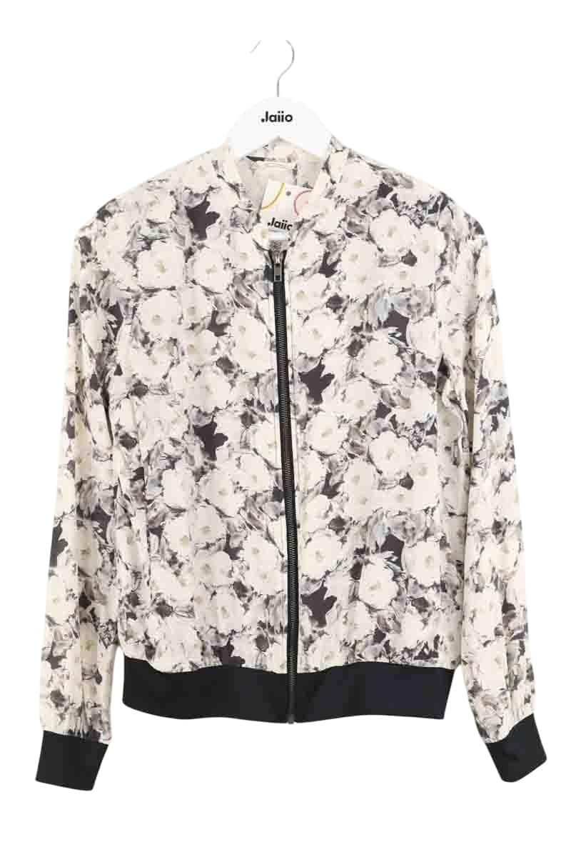 Gilet American Vintage Blanc en Soie, taille S - Seconde Main