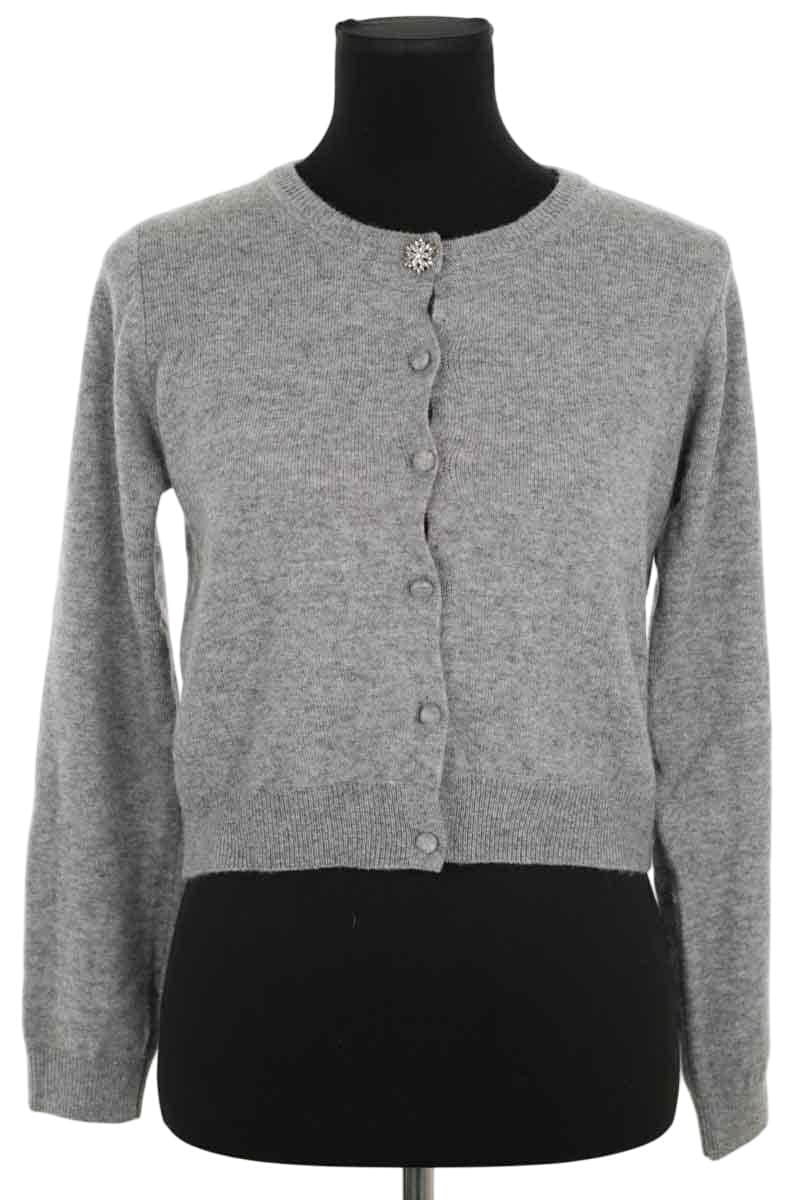 Gilet Paule Ka Gris en Cachemire, taille M - Seconde Main
