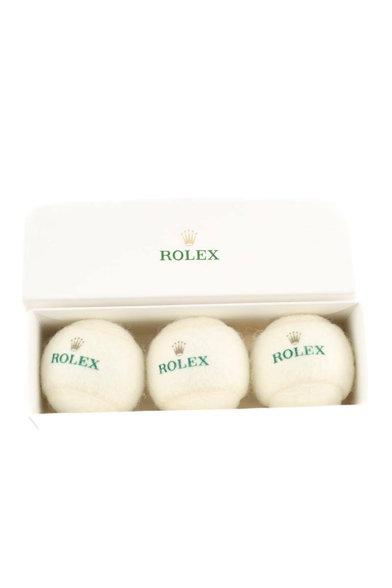 balles de tennis Rolex Blanc