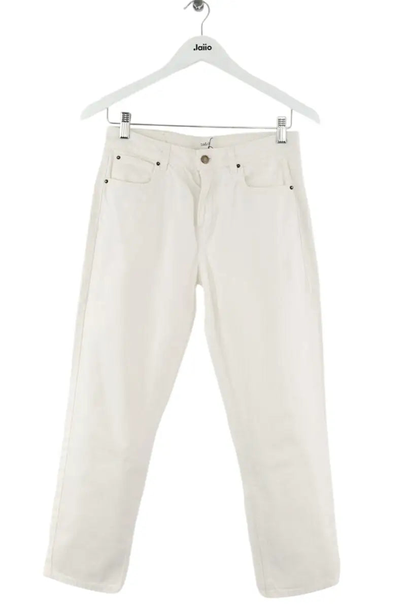 Jean slim Bash Blanc en Coton, taille S - Seconde Main