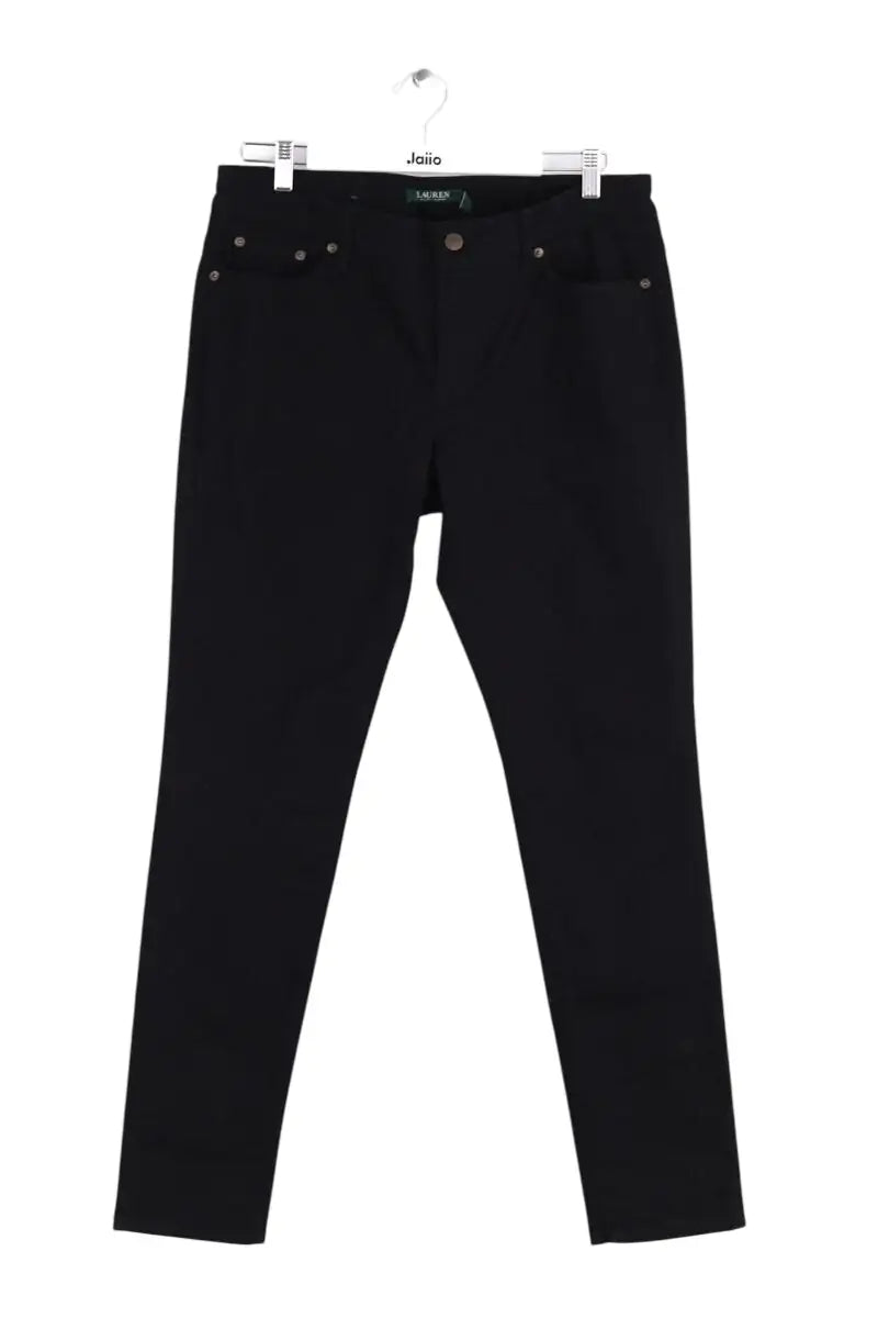 Jean slim Ralph Lauren Noir en Coton, taille M - Seconde Main