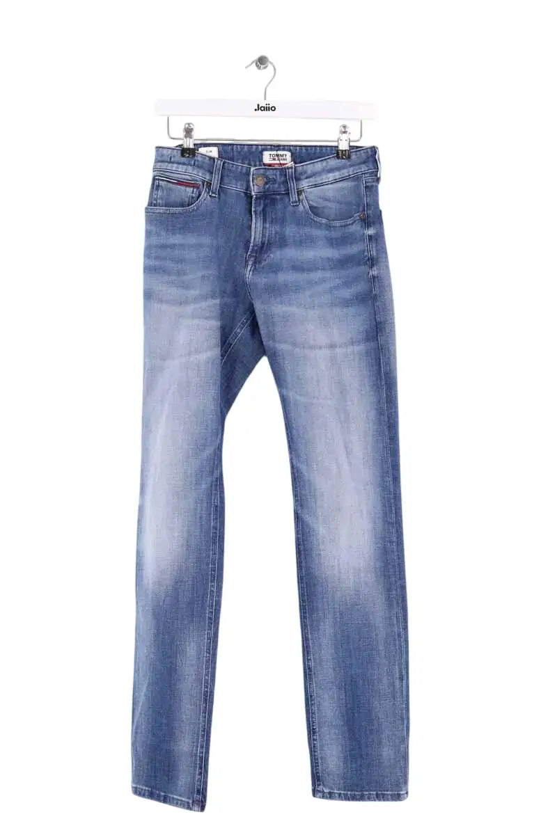 Jean slim Tommy Hilfiger Bleu en Coton, taille XS - Seconde Main