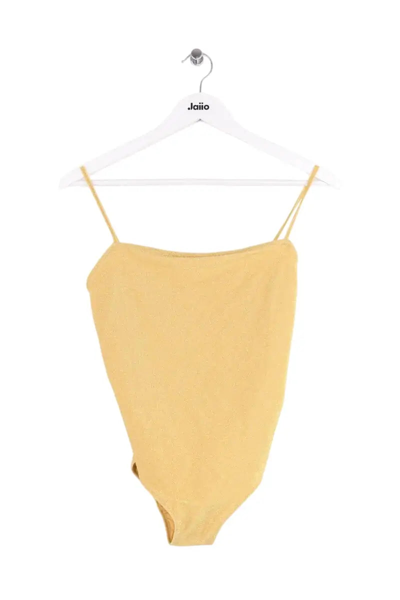 Maillot de bain & Other Stories Doré en Synthétique, taille M - Seconde Main