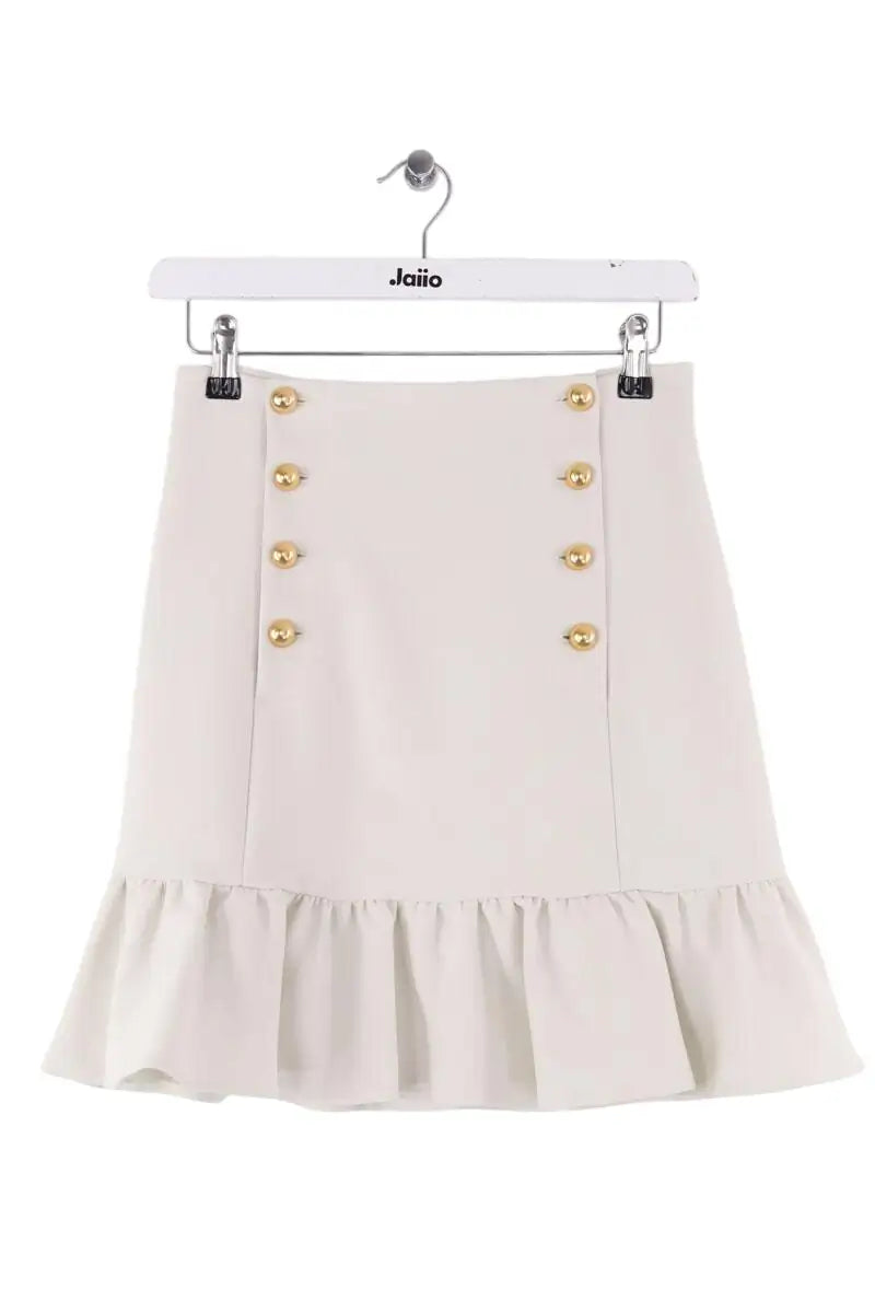 Jupe Pinko Beige en Synthétique, taille XS - Seconde Main