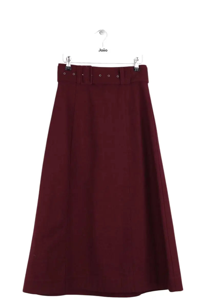 Jupe Sea Bordeaux en Coton, taille S - Seconde Main