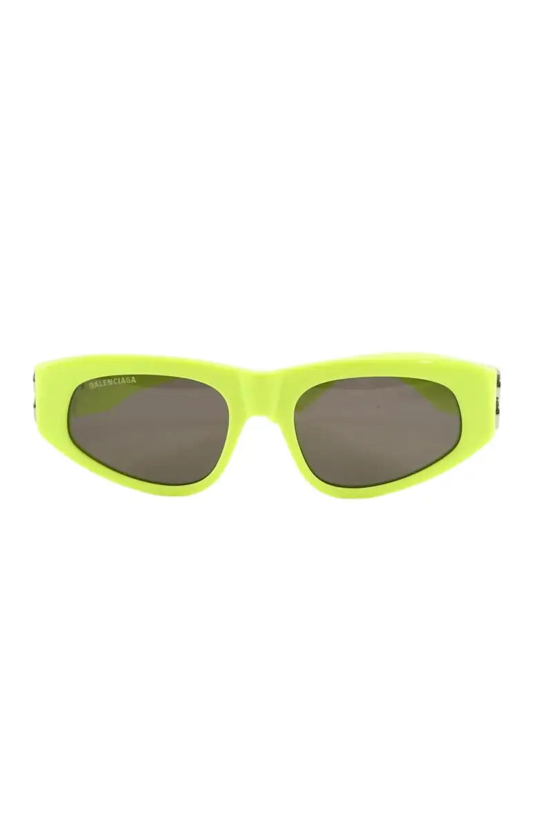 Lunettes de protection Balenciaga Vert en Plastique - Seconde Main