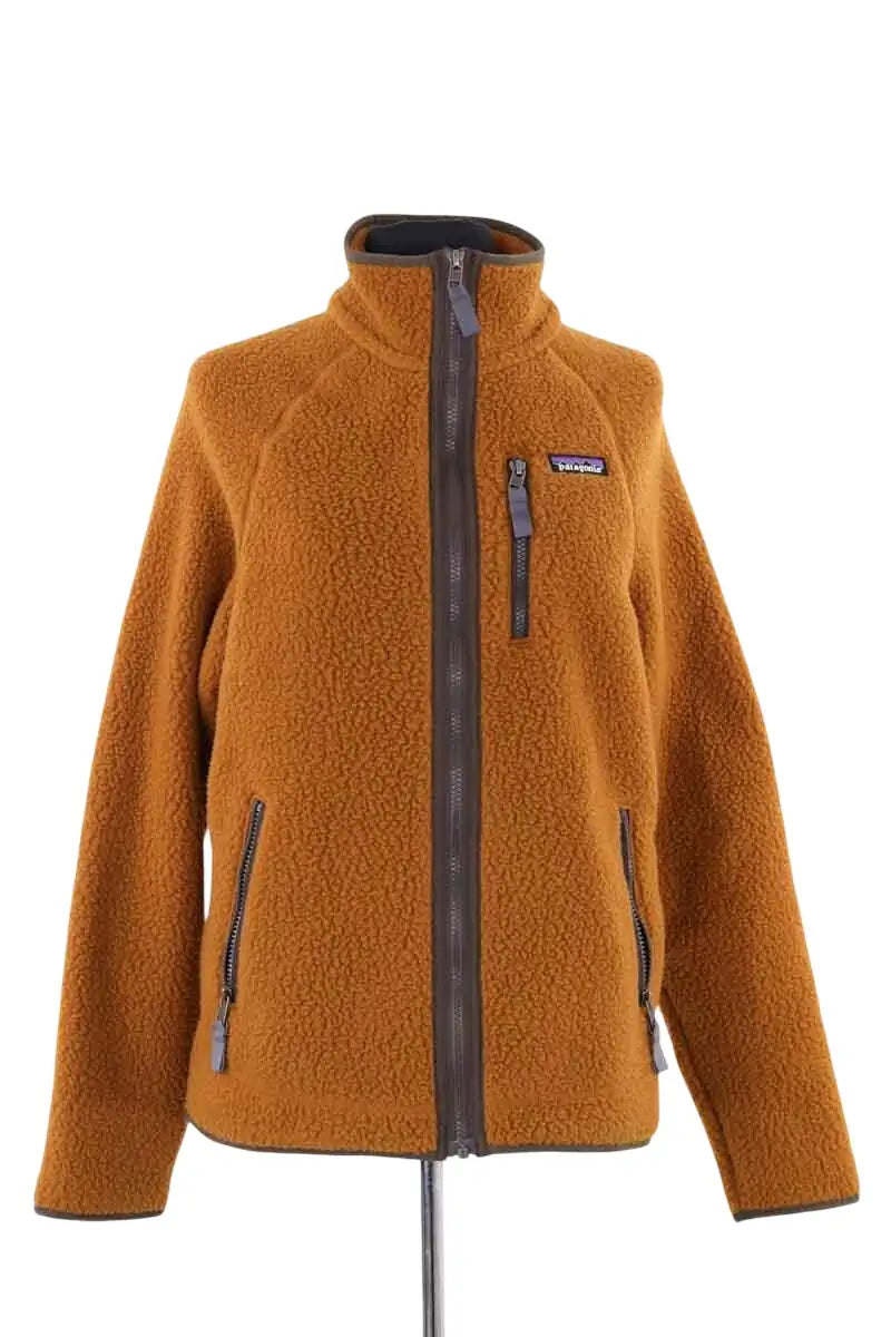 Gilet Patagonia Camel en Synthétique, taille S - Seconde Main