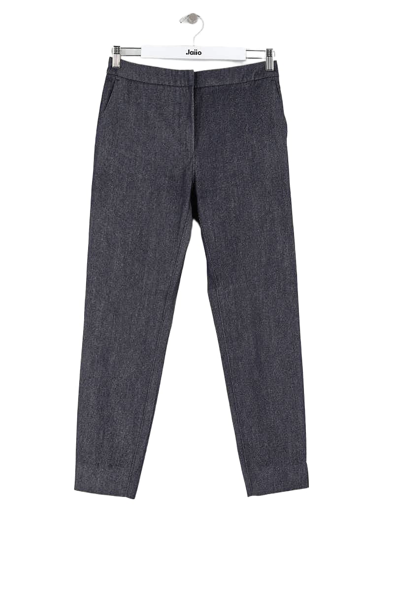 Pantalon droit Max Mara Bleu