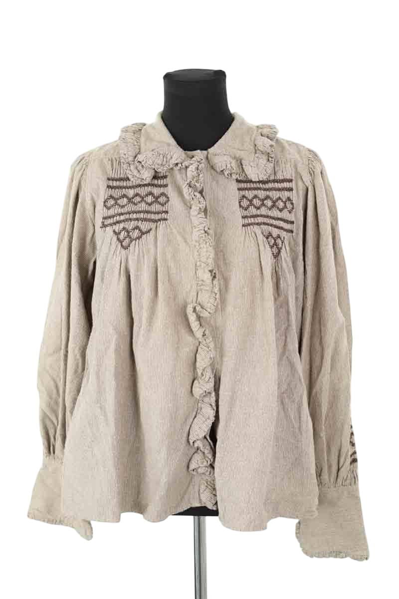 Blouse Laurence Bras Marron