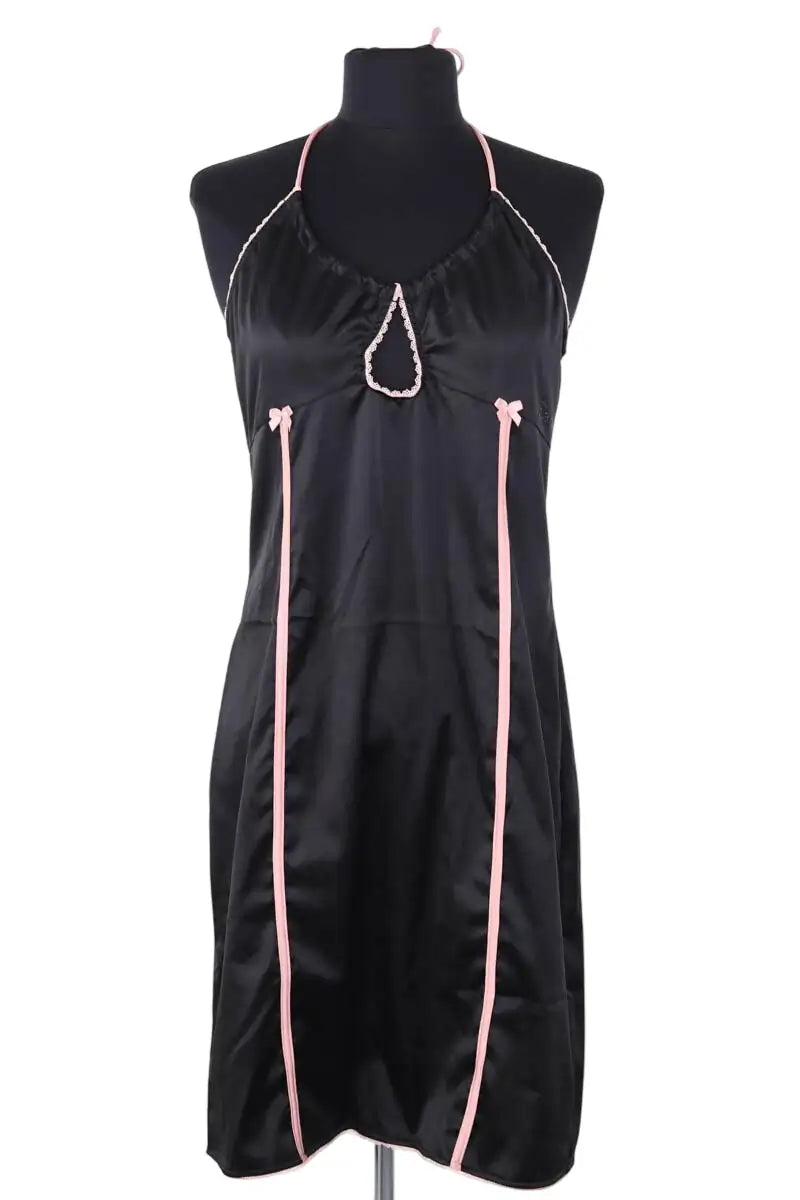 Nuisette Dior Noir en Synthétique, taille XL - Seconde Main