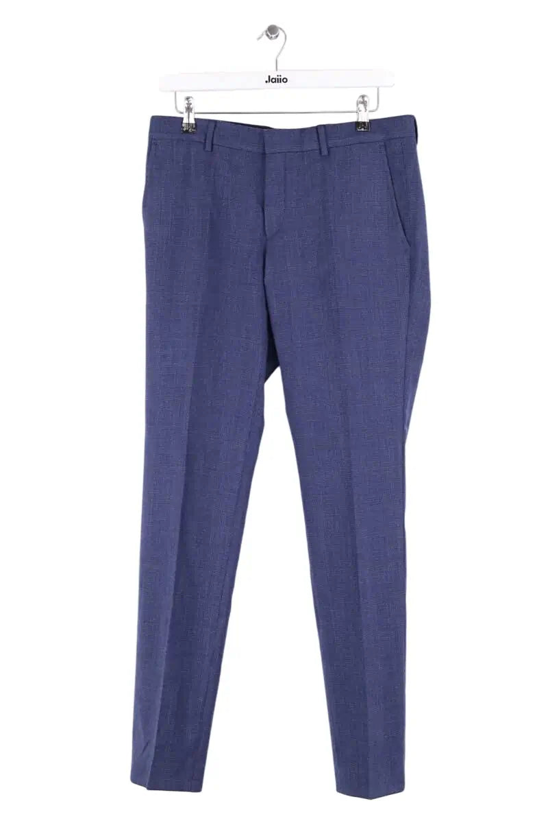 Pantalon de costume Tommy Hilfiger Marine en Laine, taille L - Seconde Main