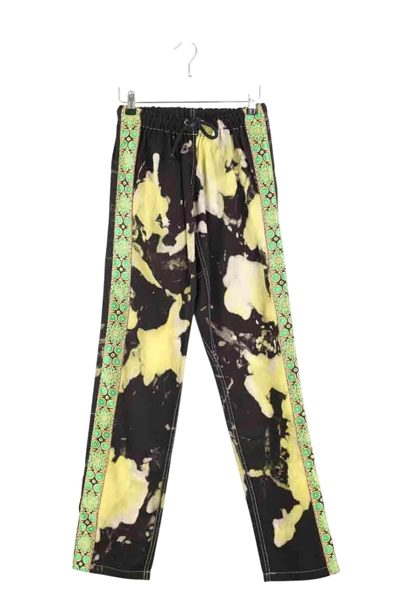 Pantalon droit Monoki Noir en Coton, taille XS - Seconde Main
