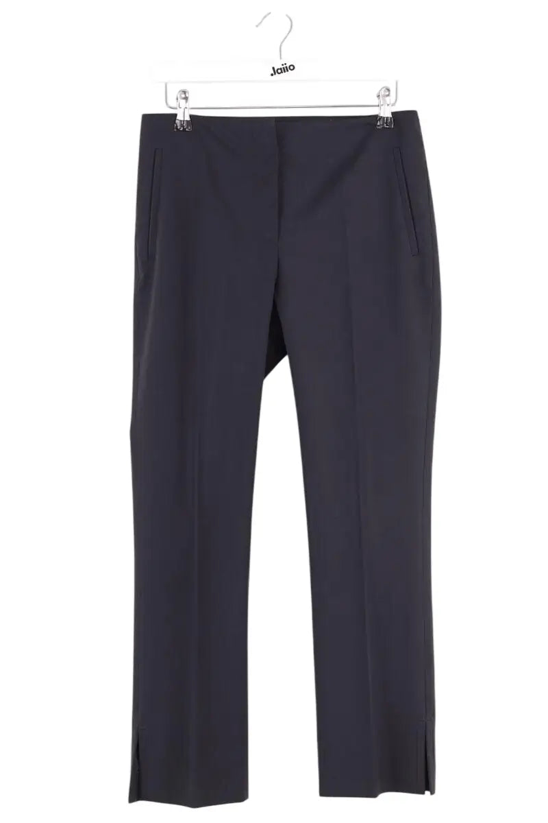 Pantalon droit Prada Noir en Synthétique, taille S - Seconde Main