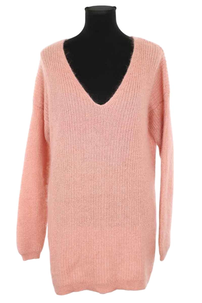 Pull Eric Bompard Rose en Cachemire, taille S - Seconde Main