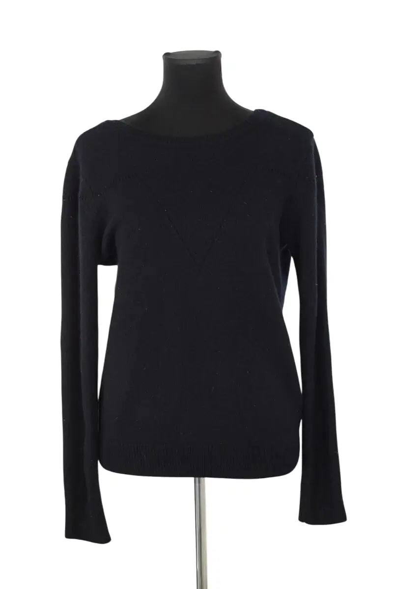 Pull Idano Noir en Laine, taille S - Seconde Main