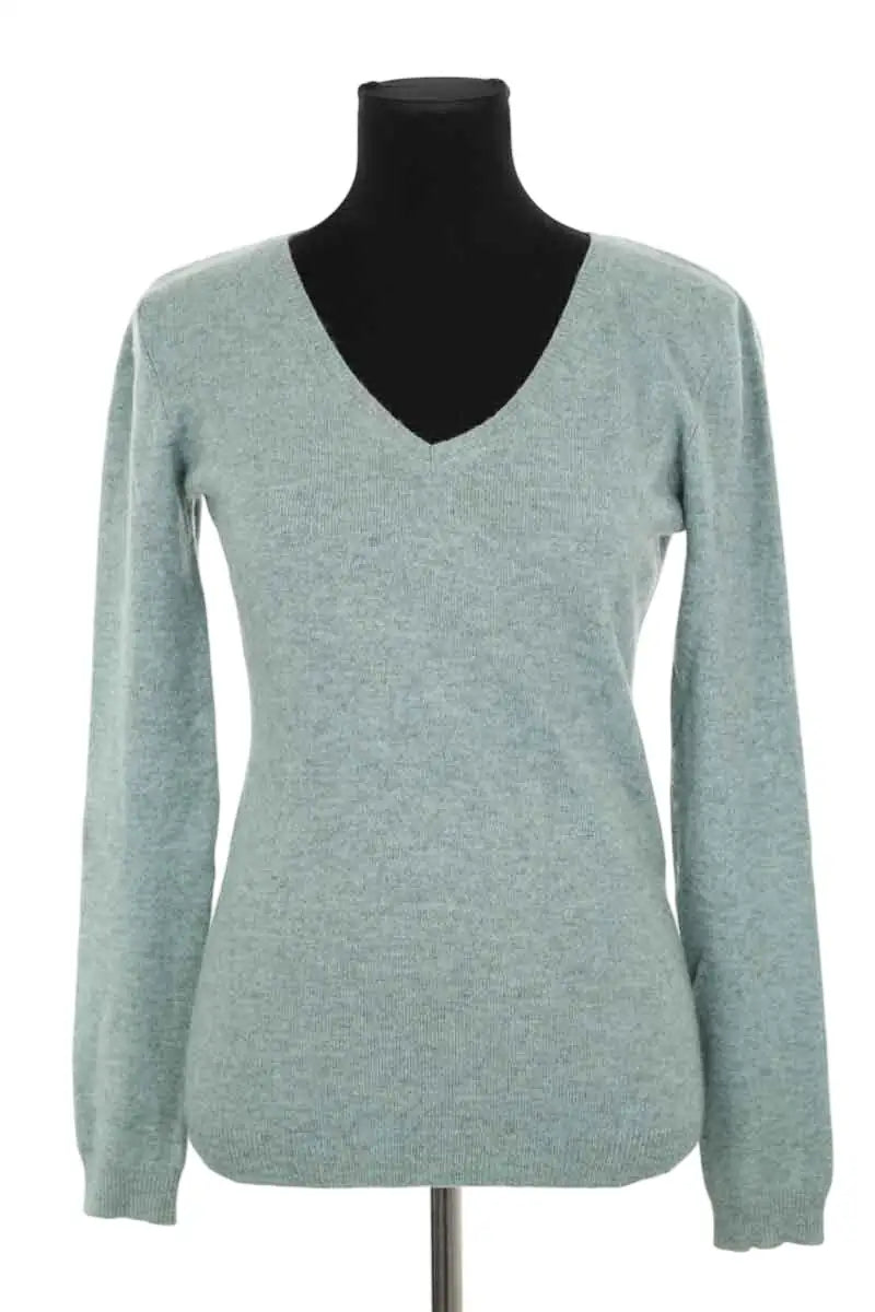 Pull Kujten Gris en Cachemire, taille M - Seconde Main