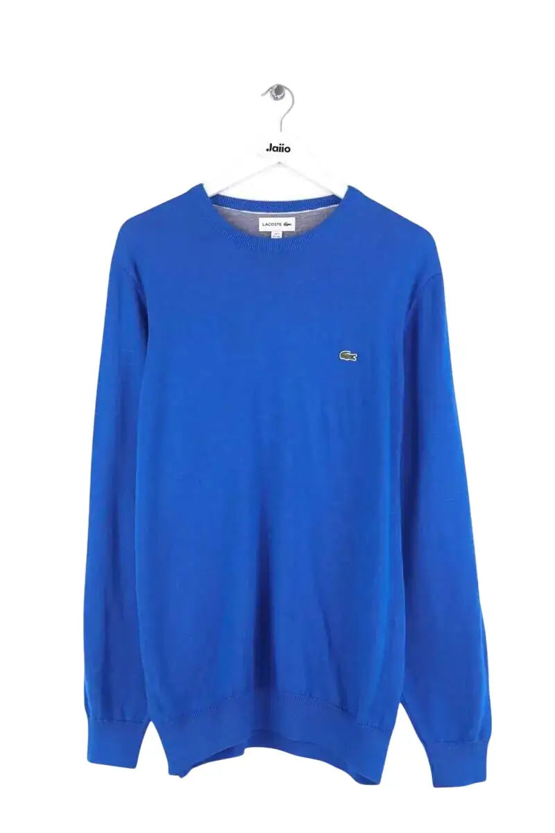 Pull Lacoste Bleu en Coton, taille XXL - Seconde Main
