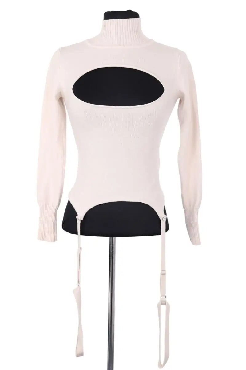 Pull Marcia Beige en Laine, taille S - Seconde Main