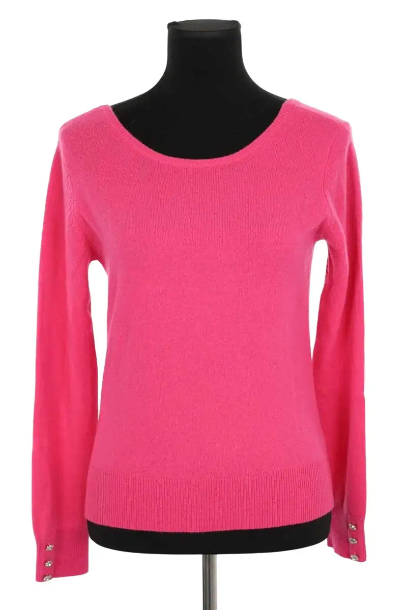 Pull Paule Ka Rose en Cachemire, taille S - Seconde Main