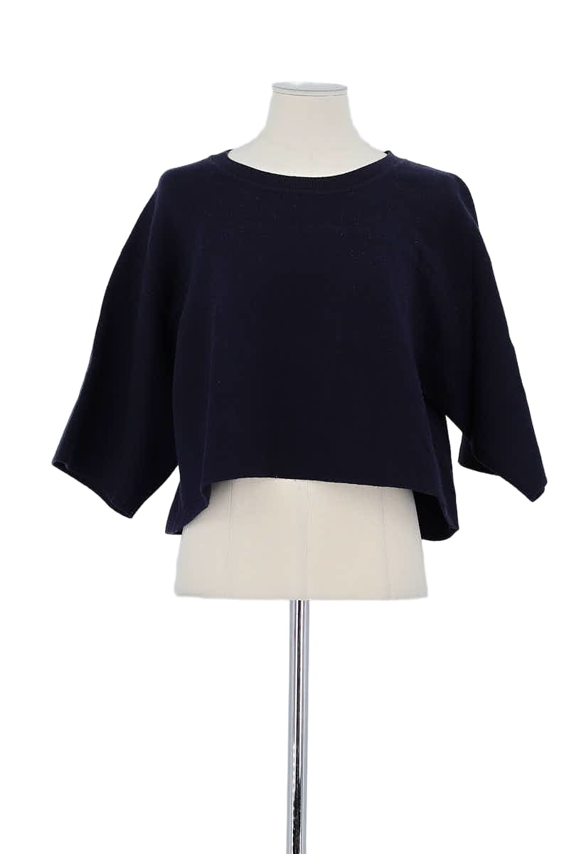 Pull Sandro Marine en Viscose, taille S - Seconde Main