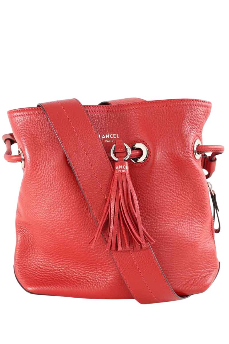Lancel Femme Sac A Dos Lancel Rouge Sac à Bandoulière Lancel De