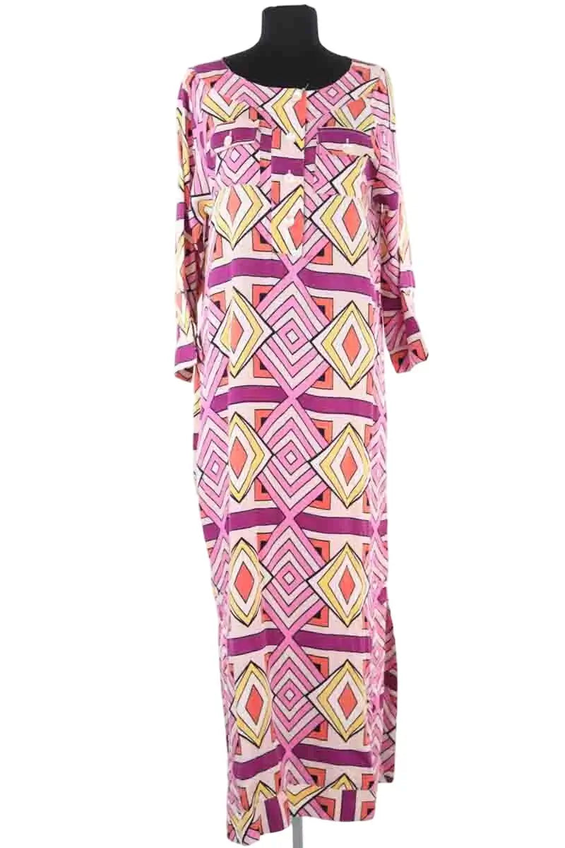 Robe AML Paris Multicolore en Soie, taille XXL - Seconde Main