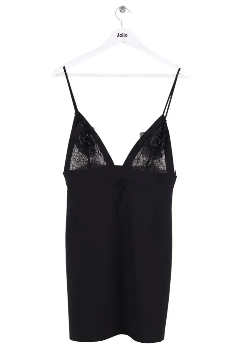 Robe Elisabetta Franchi Noir en Synthétique, taille L - Seconde Main