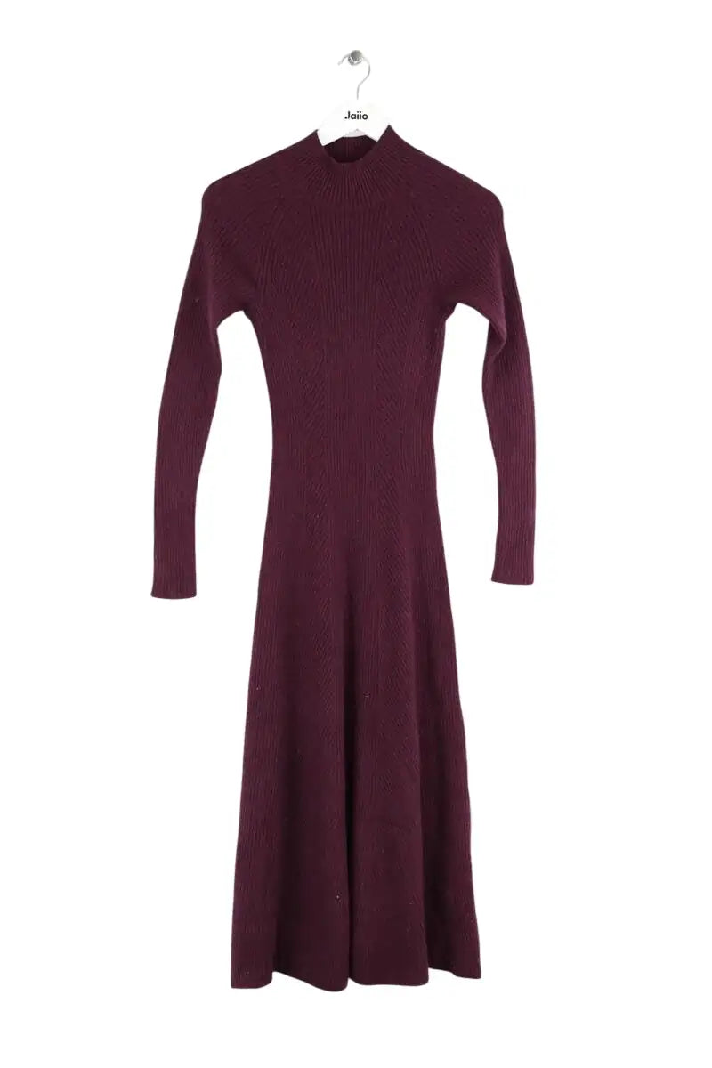 Robe Eric Bompard Bordeaux en Cachemire, taille M - Seconde Main