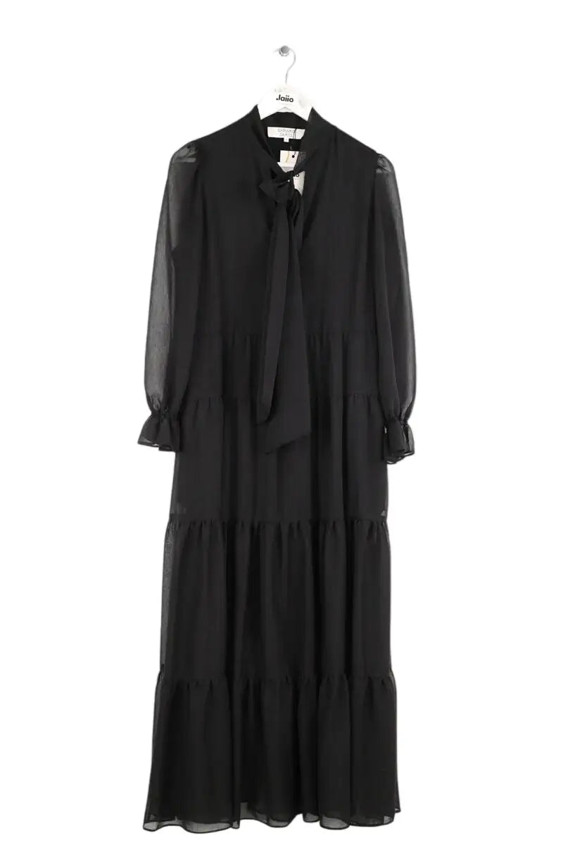 Robe Gerard Darel Noir en Polyester, taille S - Seconde Main