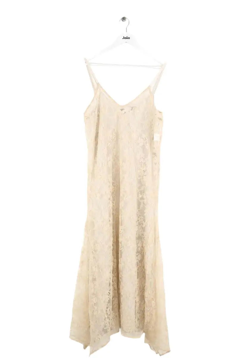 Robe Roseanna Beige en Synthétique, taille M - Seconde Main
