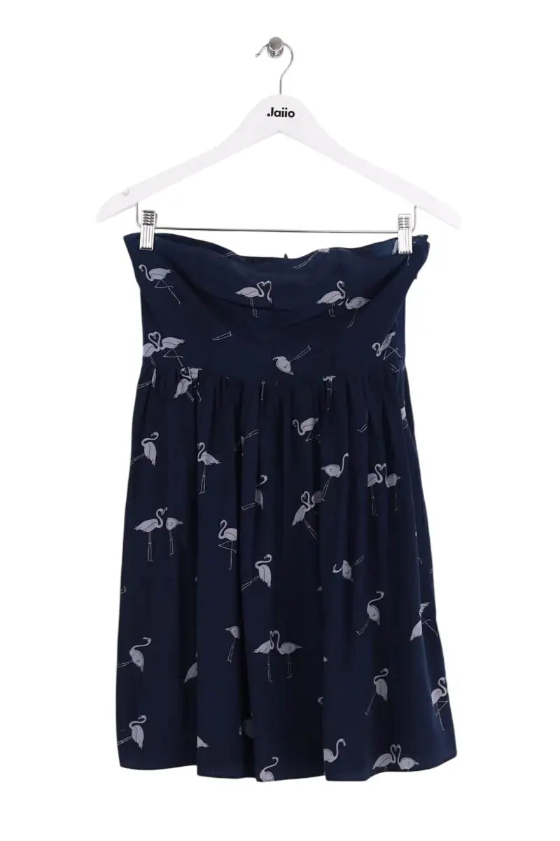 Robe Sandro Marine en Soie, taille S - Seconde Main