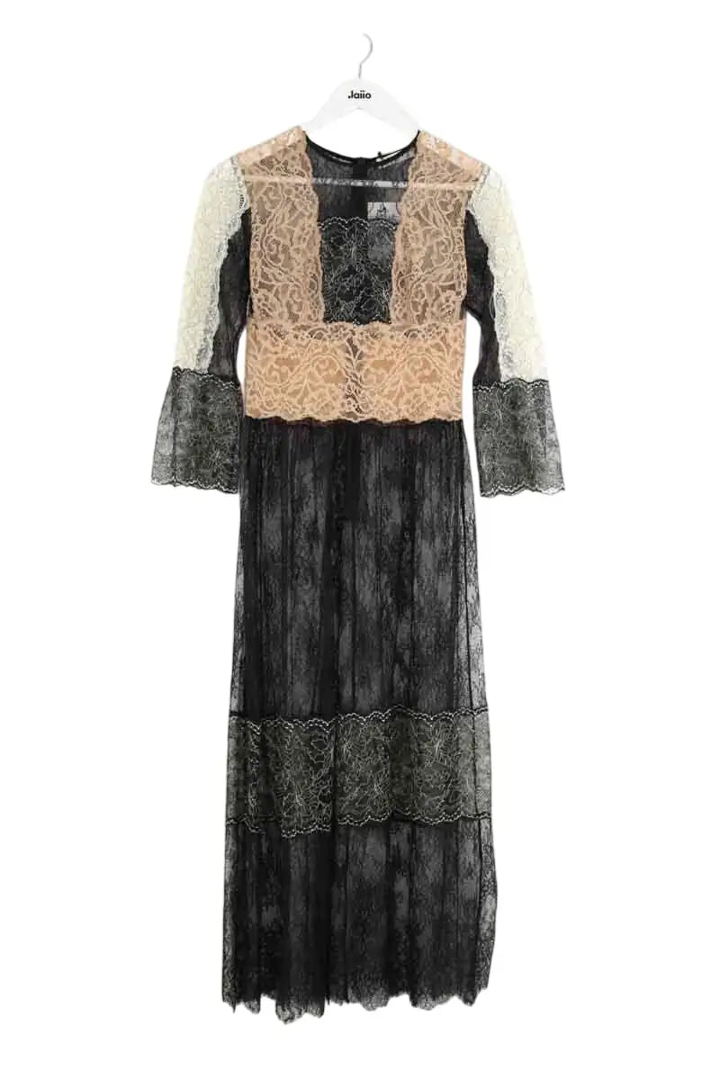 Robe Sandro Femme – Taille 36, Rose, évasée Sans Manches – Occasion Très Bon état