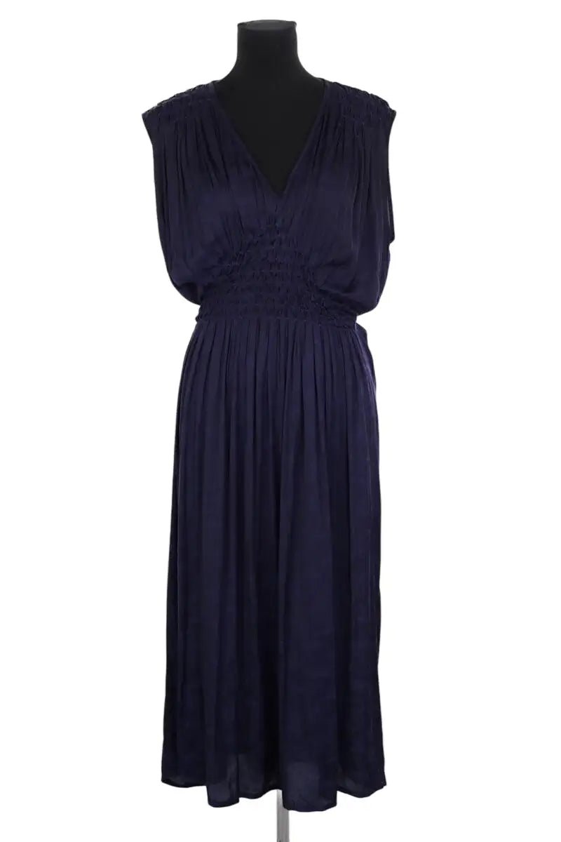 Robe Sessun Marine en Synthétique, taille S - Seconde Main