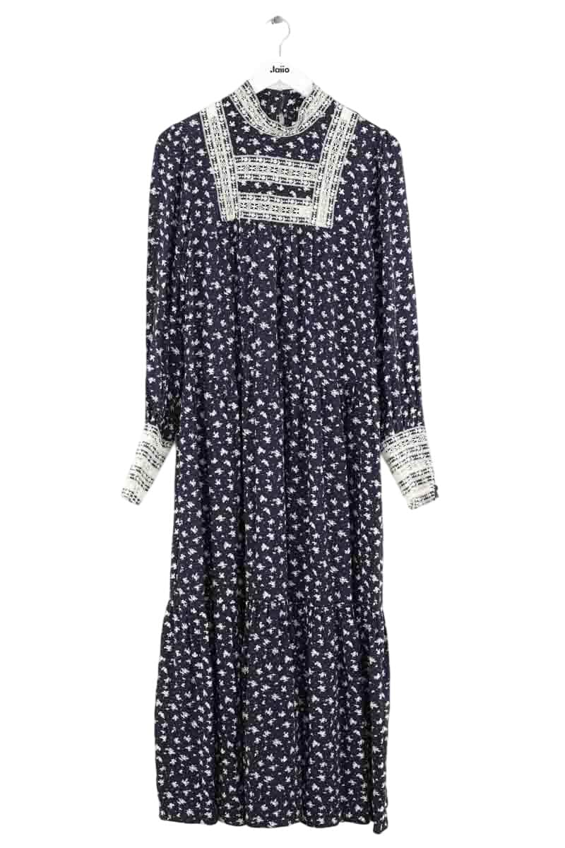 Robe Sézane Bleu en Synthétique, taille M - Seconde Main