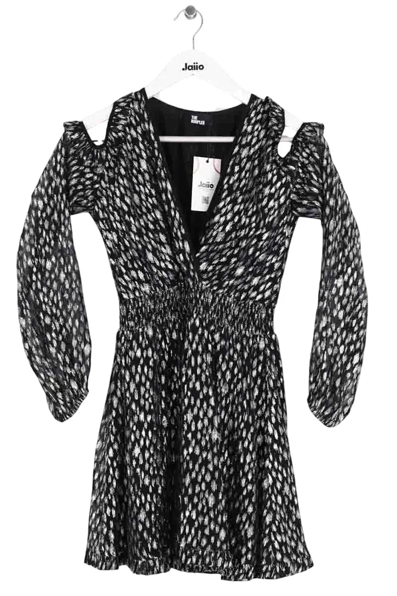Robe The Kooples Argent en Synthétique, taille XS - Seconde Main