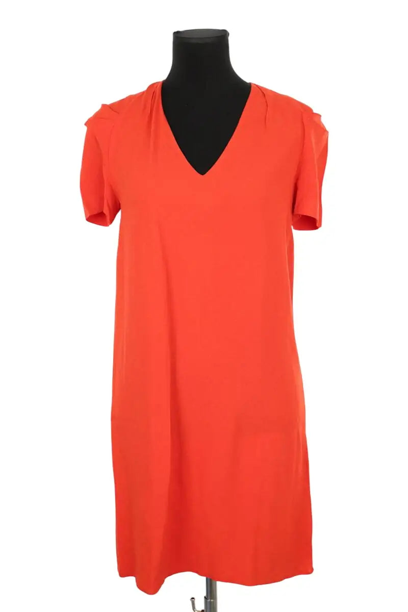 Robe Vanessa Bruno Rouge en Viscose, taille L - Seconde Main