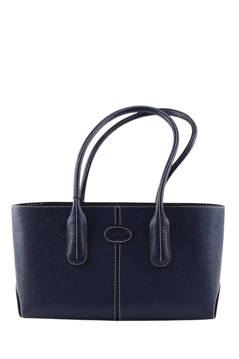 Sac à main Tod's Bleu en Cuir - Seconde Main