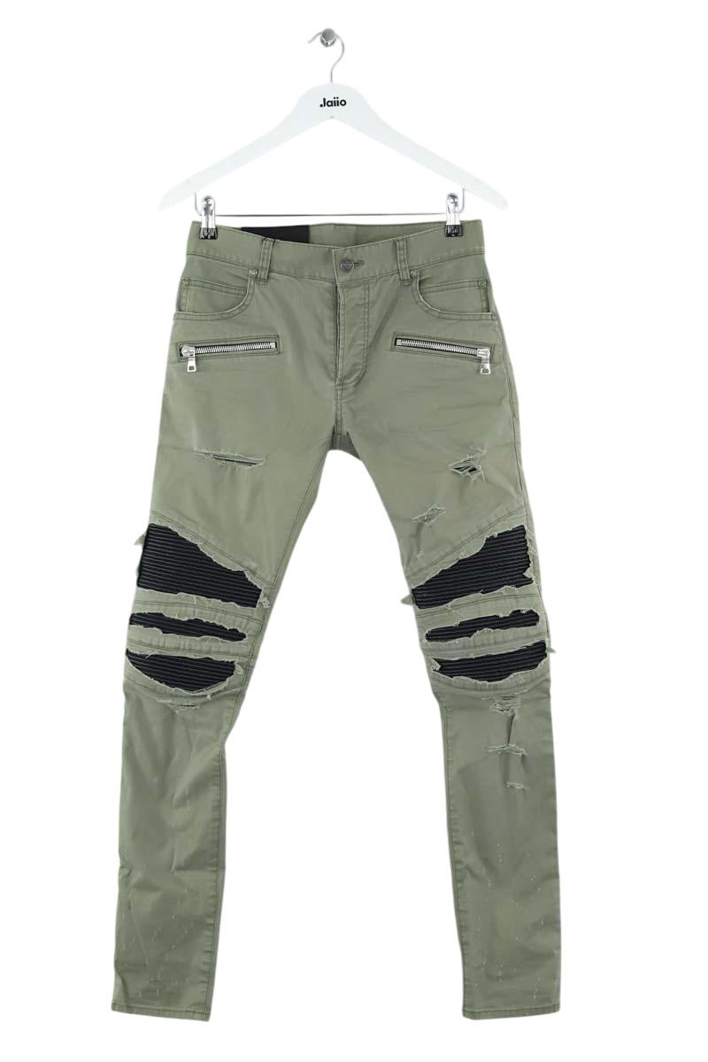 Pantalon slim Balmain Kaki