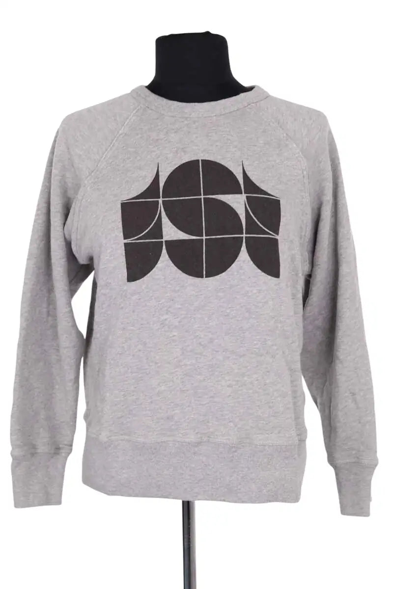 Sweatshirt Soeur Gris en Coton, taille L - Seconde Main