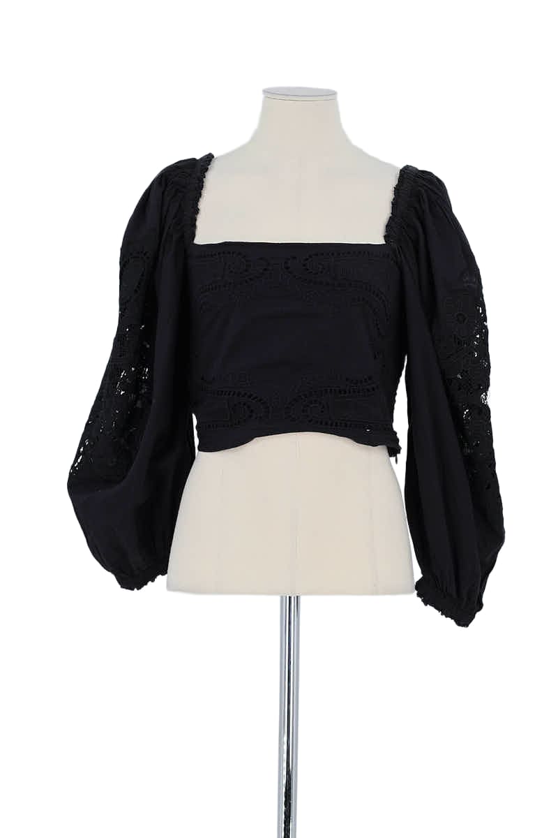 T-shirt Farm Rio Noir en Coton, taille S - Seconde Main