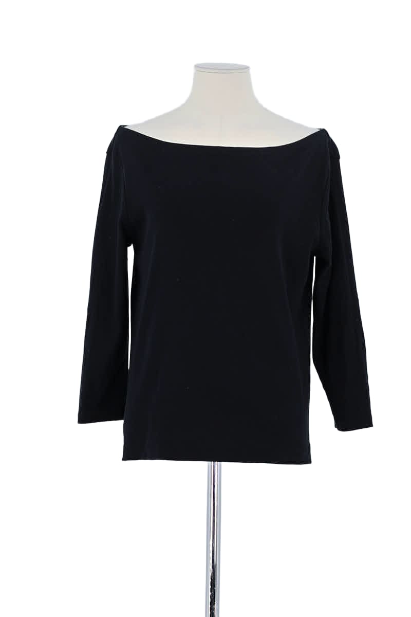 T-shirt Ralph Lauren Noir en Coton, taille L - Seconde Main