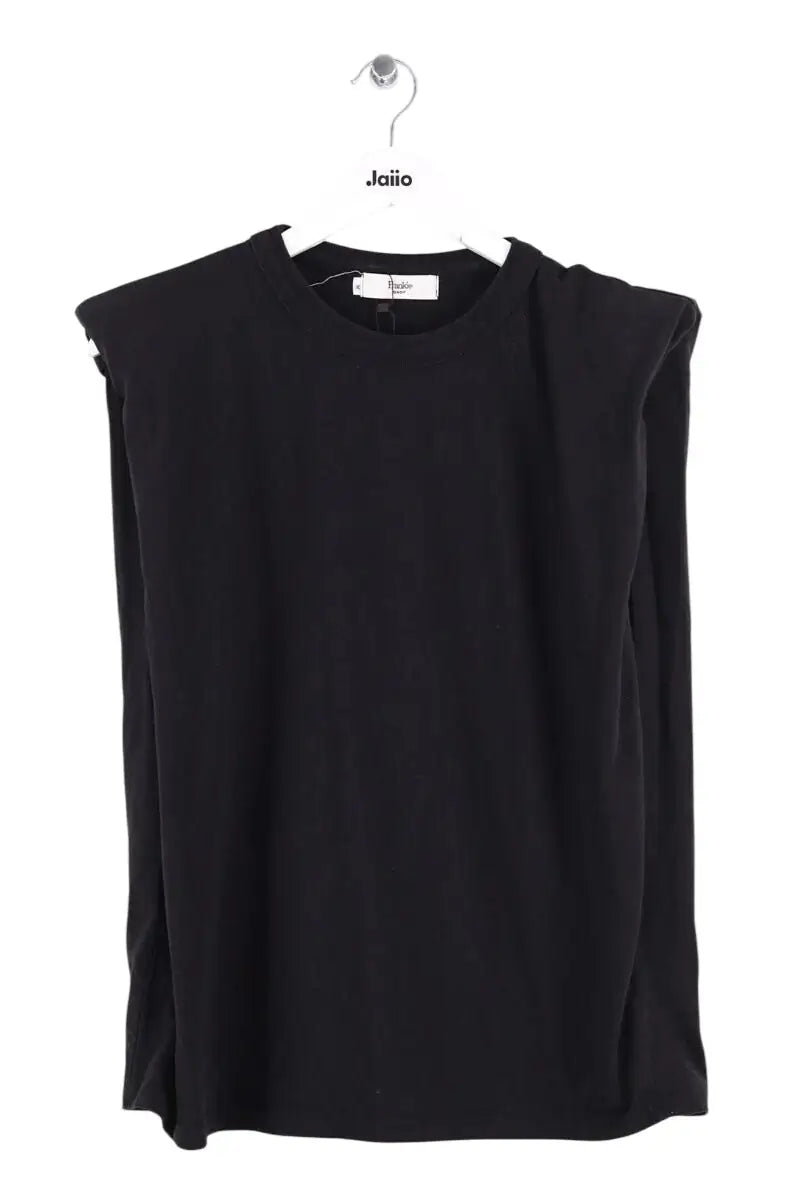 T-shirt The Frankie Shop Noir en Coton, taille M - Seconde Main