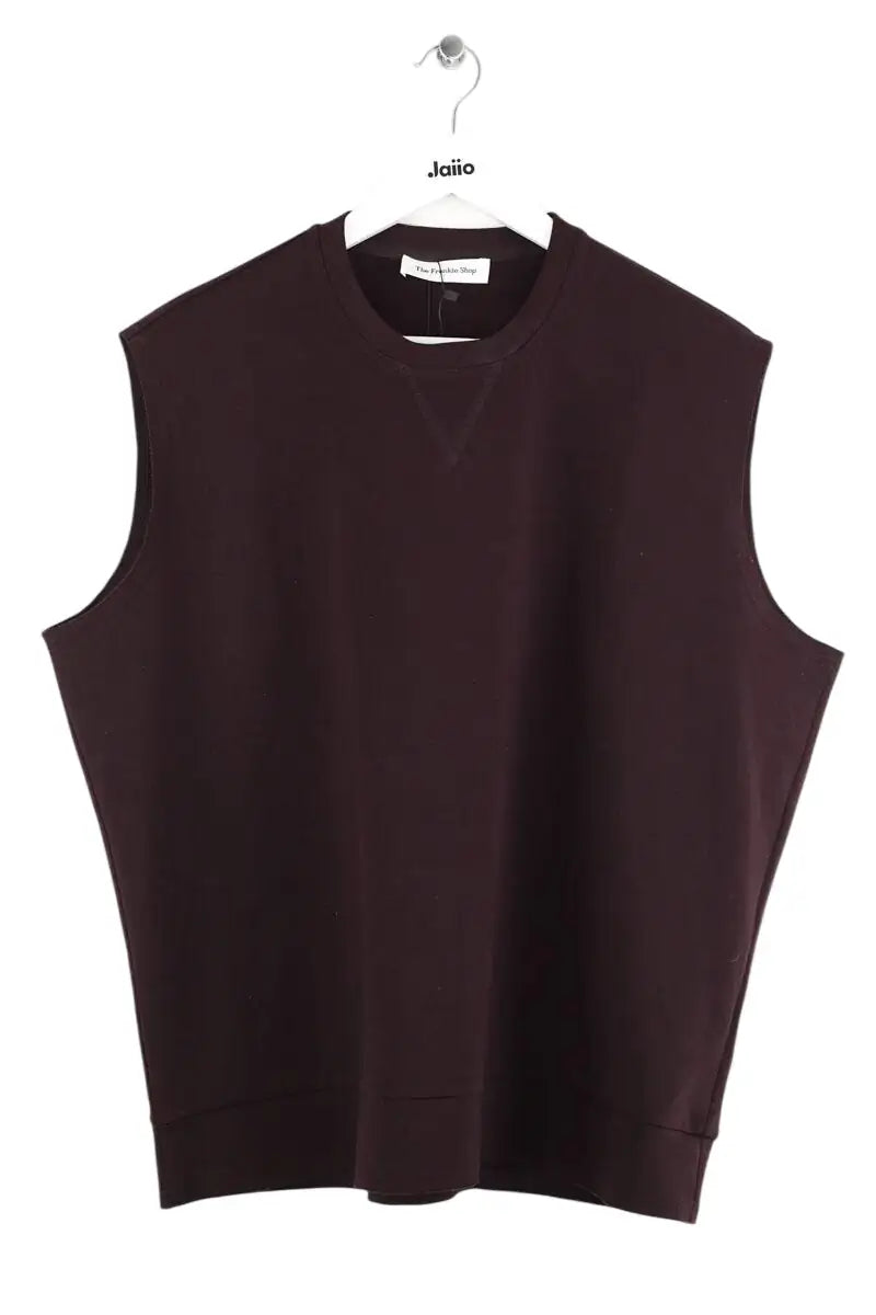 Tank top The Frankie Shop Laos Marron en Coton, taille M - Seconde Main