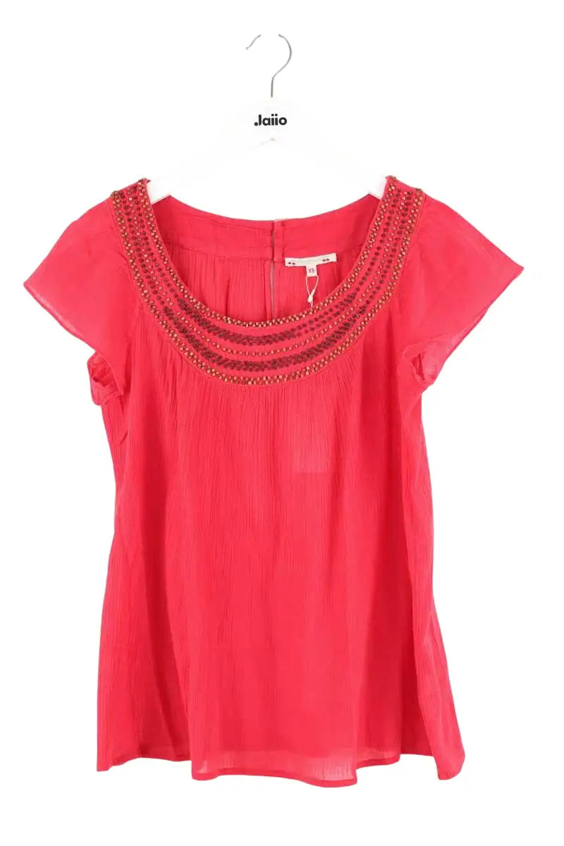 Top Bonpoint Rouge en Coton, taille XS - Seconde Main